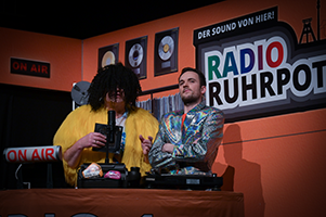Szene aus dem Radio Ruhrpott Musical